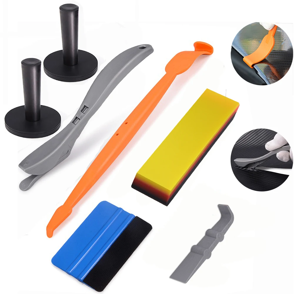 Набор виниловых инструментов FOSHIO набор магнитных краев для обмотки обрезки