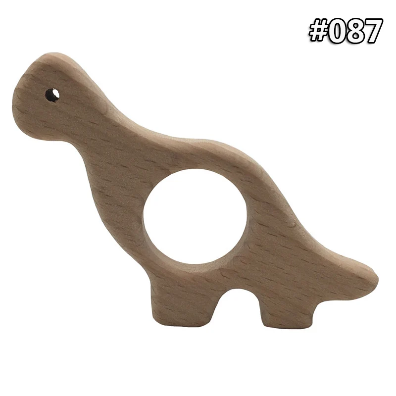 Wood Teether -087 Детское дерево Прорезыватель еды деревянное ожерелье Черепаха коала Кит Форма черепаха безопасные игрушки Сертификация новорожденный деревянный Прорезыватель - Цвет: Wood Teether -087