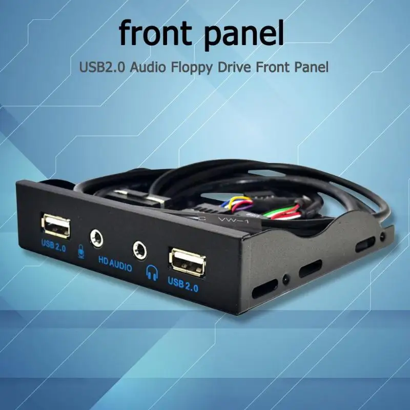 Разветвитель с 9 контактами на 2 порта USB 3 5 0 дюйма HD аудио мм | Компьютеры и офис