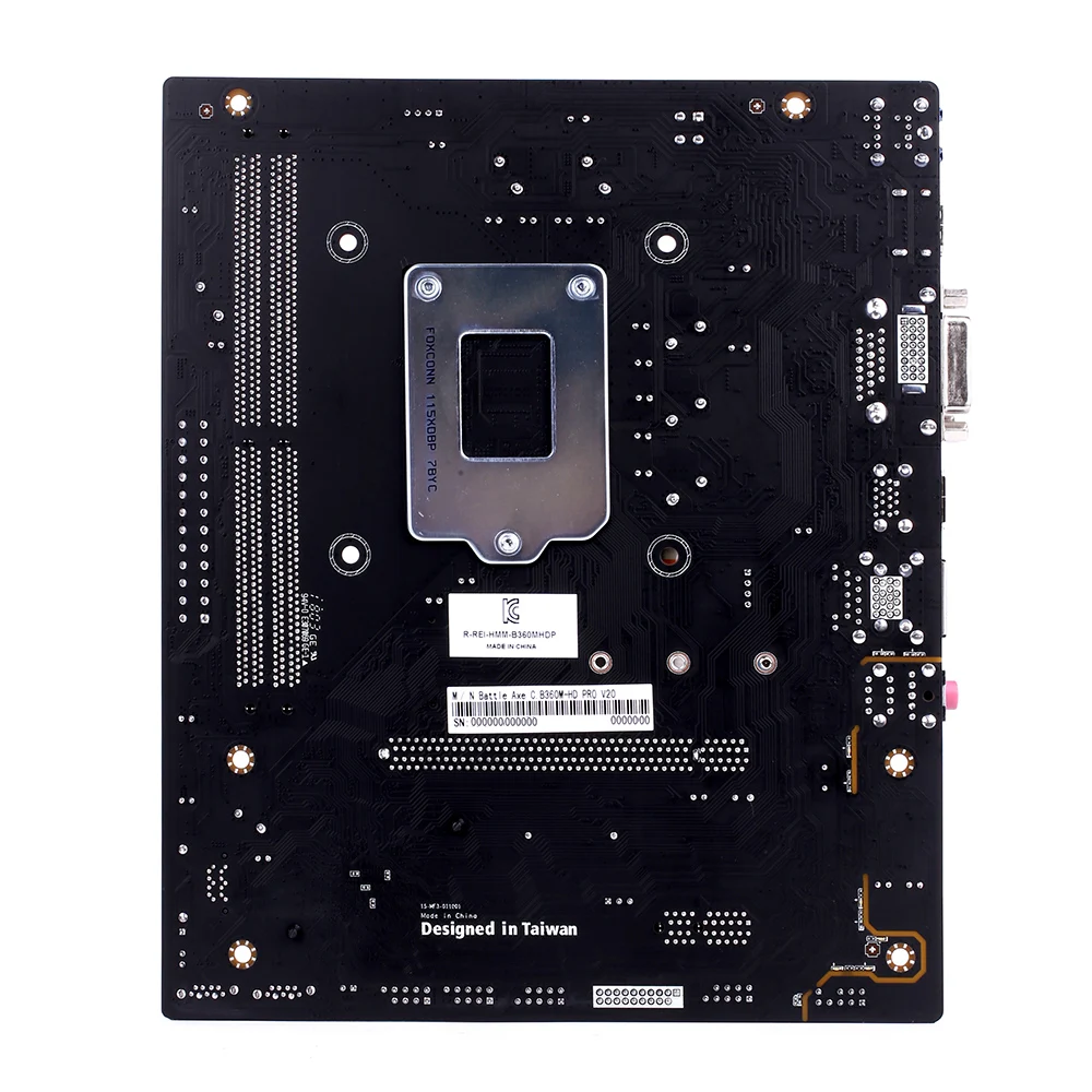 Цветной боевой топор C.B360M-HD PRO V20 Материнская плата Intel B360 LGA1151 DDR4 coffee Lake процессор MATX материнская плата HDMI SATA3.0