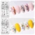 BORN PRETTY Line Flower Leaves Pattern Stamping Plates Image Printing Template Stainless Steel Nail Design Stamp Tools