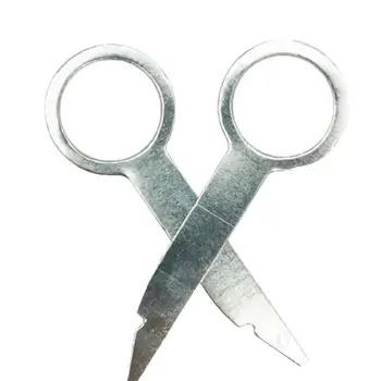

2 Pcs Car Host Audio Disassembly Key Tool Metal Auto Repair Parts Easy To Disassemble Car Radio Unlock Key