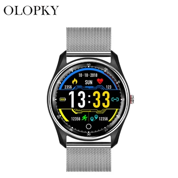 

ECG Smart Watch Blood Pressure PPG Heart Rate Fitness Blood Pressure Monitor Multi-languages Smartwatch Clock For Men Women