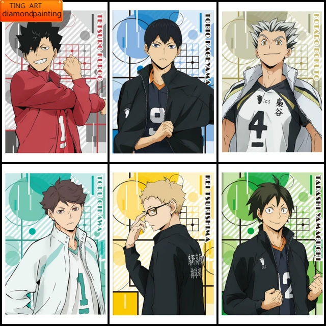 Yamaguchi Tadashi Haikyuu Anime Character Paint By Numbers - Paint By  Numbers