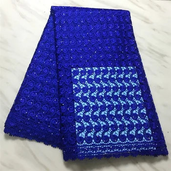 

African Lace Fabric 2020 High quality Embroidery Nigerian Cord Lace Fabric For Women French Guipure Lace Fabrics