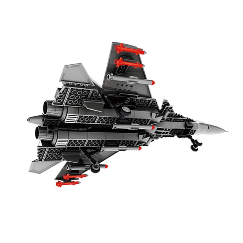 Pаспродажа Строительные блоки, пригодные Legoingly 285 шт., Военная серия J15, на основе перевозчика, боец MOC игрушечные модели самолетов для взрослых, подарки ...