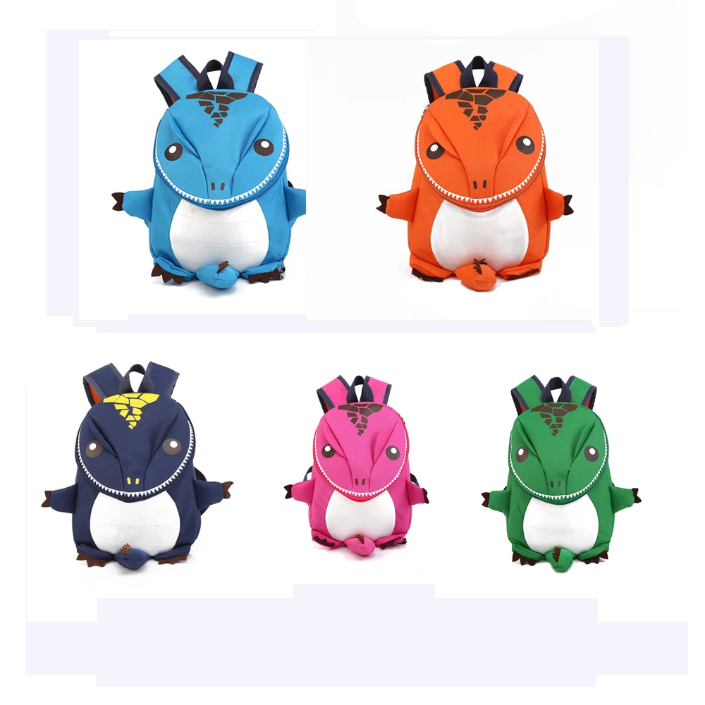 Mochila de dinosaurios con dibujos animados para niños, morral familiar para niños de viaje, mochilas para bebés, mochila para guardería