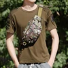 Bolsa de pecho táctica militar para hombre, bolso de cintura del ejército con cremallera, cinturón, senderismo, pesca, caza, Camping, viaje al aire libre, XA887WA ► Foto 2/6