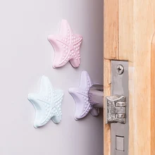 Домашняя мягкая резина пвх дверная ручка буферная накладка дверной стоп буферный бампер, анти-защита от столкновения дверная пробка гостиная высокая прочность