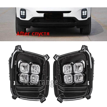 

for KIA Sorento fog lights 2013 2014 LED DRL headlight headlights fog light day light LED Daytime Running Lights fog lamps