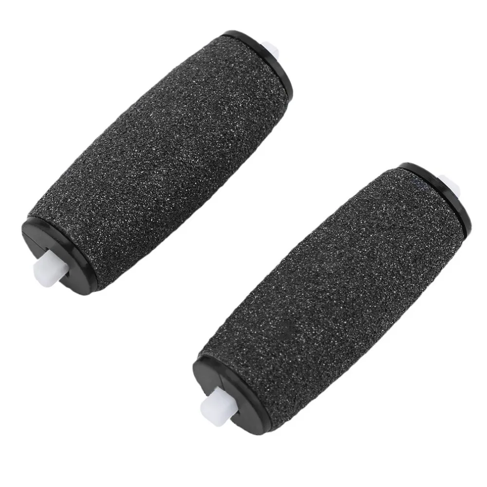 2pcs Replacements Roller Heads for Pro Pedicure Foot Care for Feet Electronic Foot File Rollers Skin Remover Accessories
