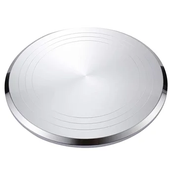

NEW-Rotating Cake Turntable 9-Inch Aluminium Decoration Stay Panification Pastry Decoration Tool