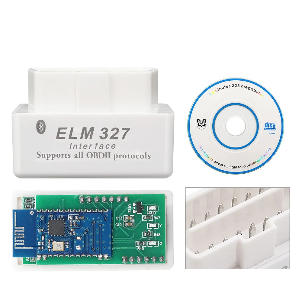 V1.5 PIC18F25K80 ELM327 Bluetooth OBD2 сканер ELM327 1,5 Bluetooth 4,0/ELM 327 wifi obd 2 автоматический считыватель кода для iOS/Android