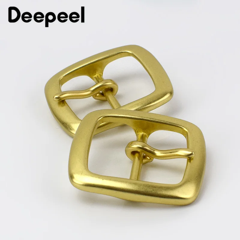 Deepeel 1 шт. 35 мм чистая медь латунь пряжка ремень головка для 33 34 пояс сделай сам