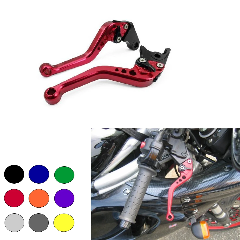 Новые короткие длинные для Kawasaki ZX6R 636 2007 2008 2009- ZX10R 2006-15 Z1000 07-16 мотоциклетные Регулируемые рычаги тормозного сцепления с ЧПУ