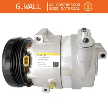 Автомобильный Компрессор кондиционера для Шевроле Авео Aveo5 L4 1.6L для Pontiac G3 L4 1.6L 1522234 15-22234 95953032 95907421 715560 95966586