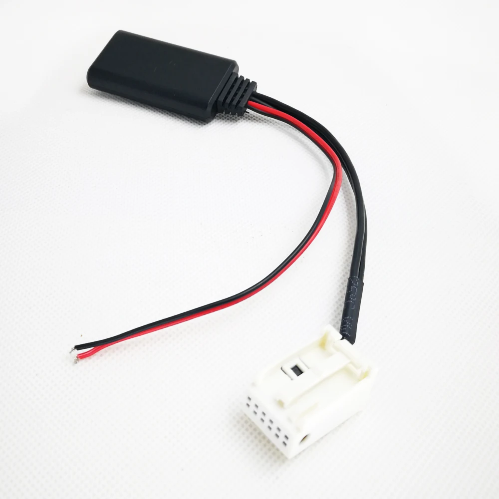 Беспроводной Bluetooth модуль Biurlink, AUX-in аудио MP3 музыкальный адаптер, 12-контактный разъем для VW для Skoda - изображение