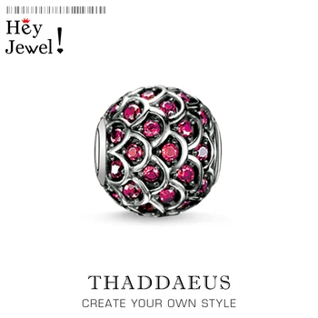 

Beads Red Fish, Silver & Rhinestone Beads Fits Bracelet Europe Necklace Jewelry Accessories Gift For Women & Men