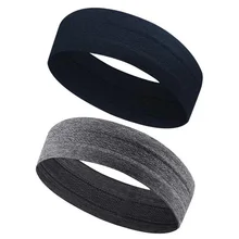 Sweatband Cycling Elastic Sports Basketball-Sweat Fitness Yoga Unisex Gym Safety Breathable