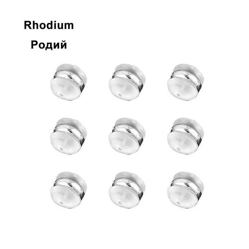 Stainless Steel Earring Backs Bullet Stoppers Earrings Plugs Earrings  Stoper DIY Silver Plated Color Findings Jewelry Accessories From Mina8868,  $4.47