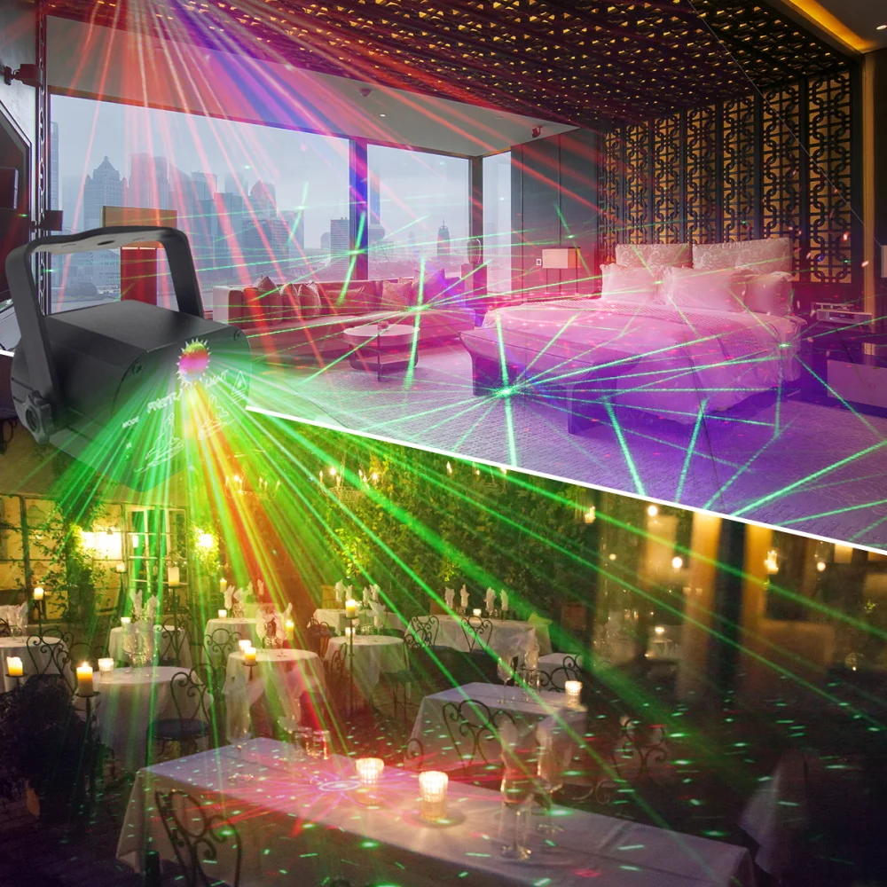 Mini RGB Disco Light DJ LED Laser Stage Projector Red Blue Green Lamp USB Rechargeable Wedding Birthday Party DJ Lamp Mini RGB Disco Light DJ LED Laser Stage Projector Red Blue Green Lamp USB Rechargeable Wedding Birthday Party DJ Lamp