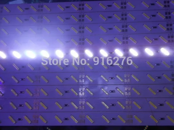 Fanlive 65LM светодио дный/LED супер яркий 1 м В 12 В светодио дный 72 LED SMD 8520 (светодио дный двойные чипы) Жесткий светодиодные трубки бар полосы см 100