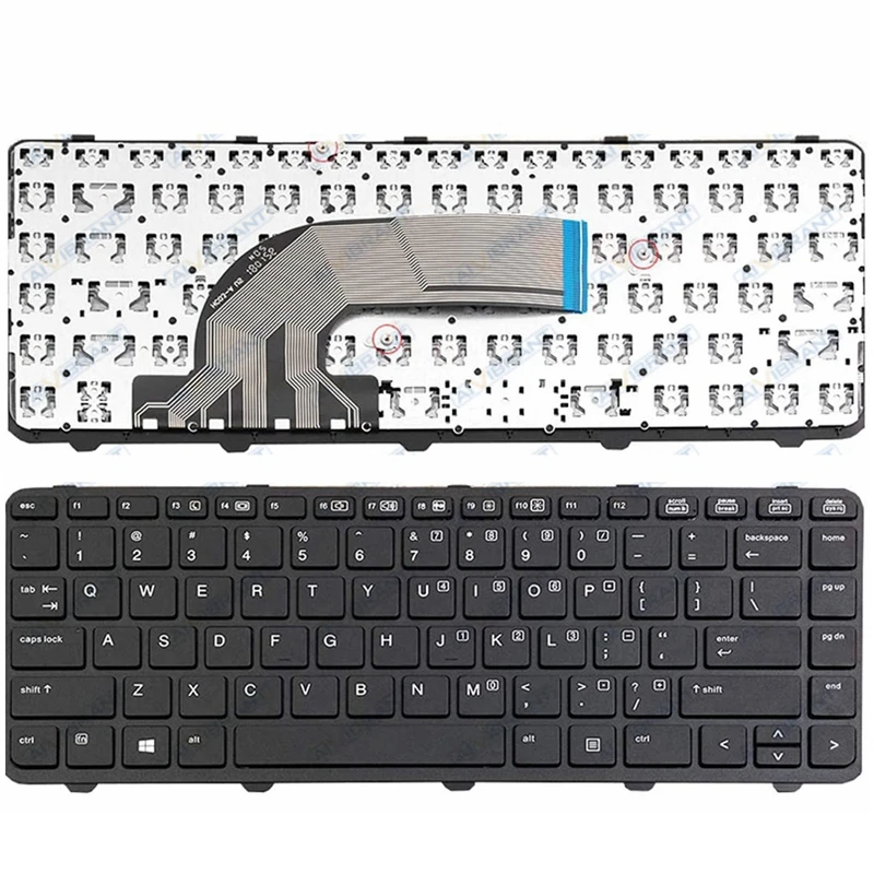 Новинка для ноутбука HP ProBook 430 G2 440 445 клавиатура без подсветки 767476 001|Клавиатуры