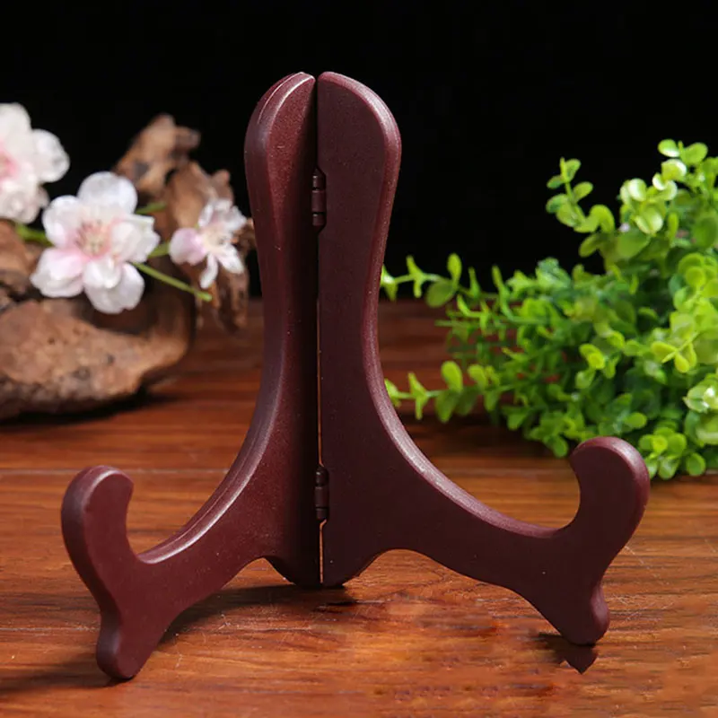 

Portable Easels Plate Holders Stand Poster Photo Frame Tool Display Dish Rack Home Decor Crafts Bracket HF