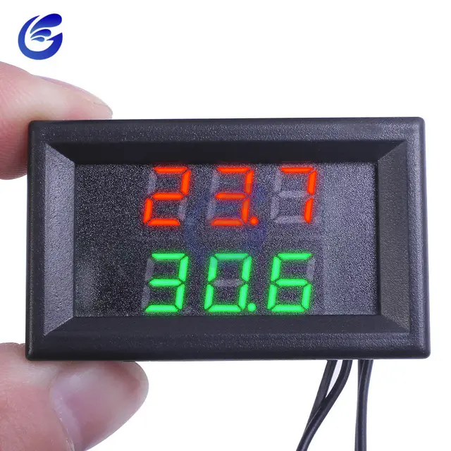 3 Digit 4V-28V Green
