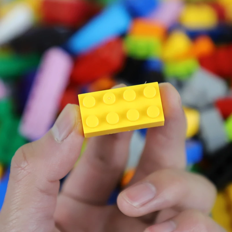 1000pcs 1000 Pieces Legoes Building Blocks ABS DIY Assemble Dricks Kids Boys Girls Education Toys Creative Spare Parts