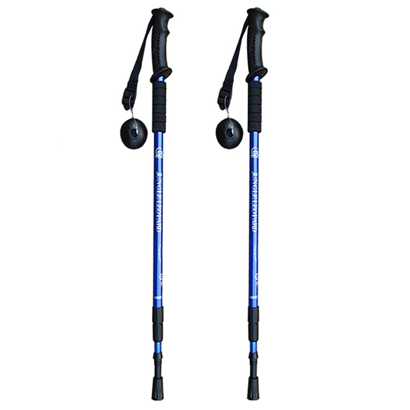 

2pcs/lot Lightweight Nordic Walking Poles Adjustable Trekking Poles Telescopic Hiking Walking Scandinavian Sticks