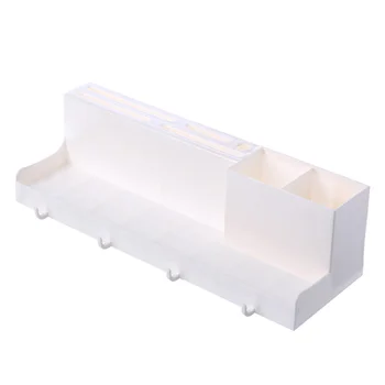 

Seamless Wall Hanging Rack Plastic Wall Rack Punch Free Seasoning Organizer Rack Multifunctional Wall Stand for Kitchen