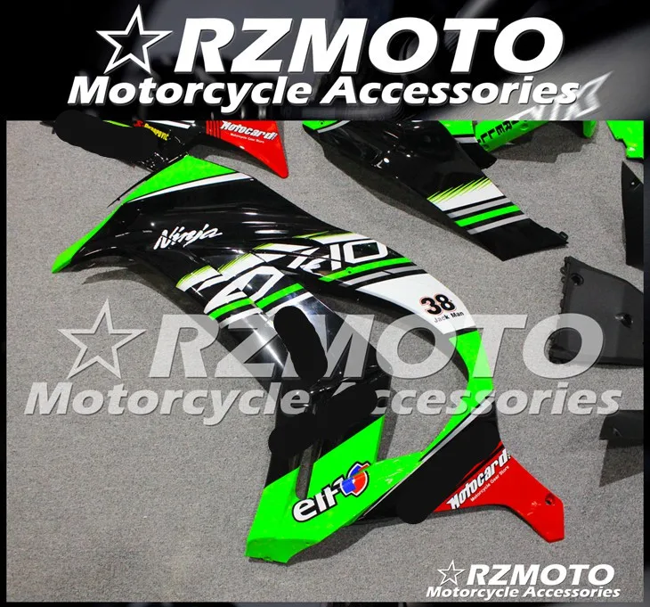ABS мотоцикл обтекатель комплект для KAWASAKI ZX-10R 2011- год кузов литьевая форма Магазин № 2046