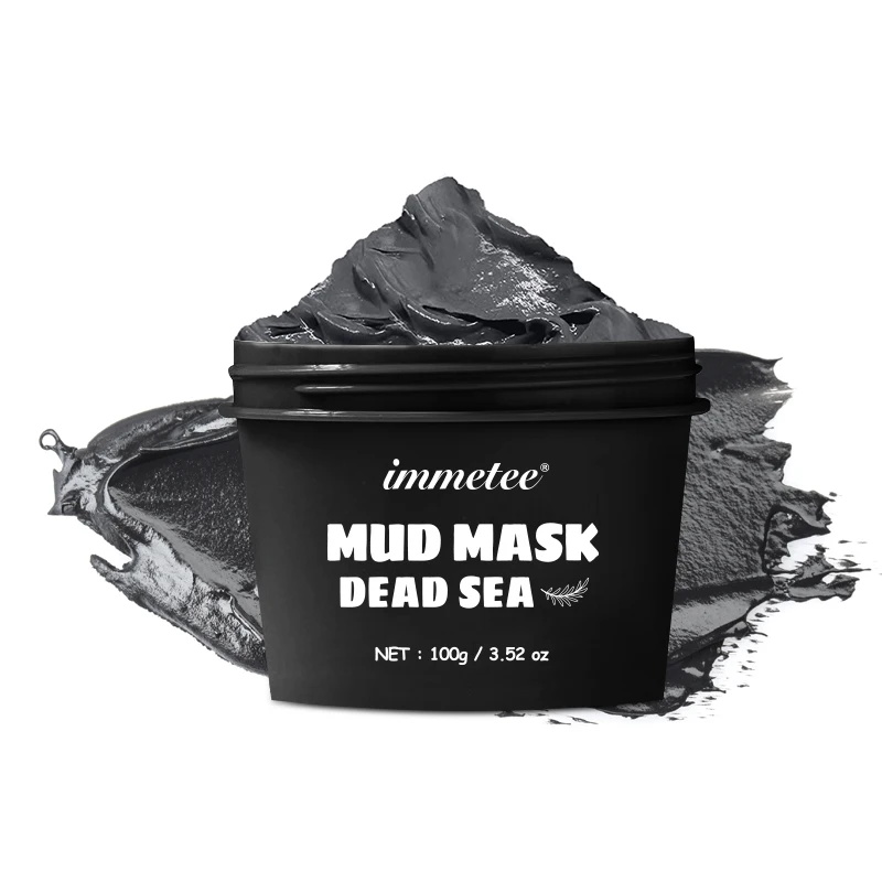 Máscara de barro del Mar Muerto, mascarilla de limpieza profunda, eliminación de poros, espinillas, hidratante, cuidado de la piel Facial, 100g, 1 Uds.
