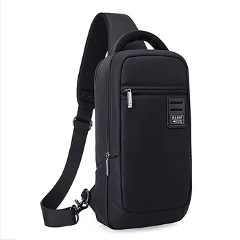 

2019 Chest Bag Pack for Men Nylon Waterproof Crossbody Bags Ipad phone bag Male Short Travel Anti theft Shoulder Messenger Bags