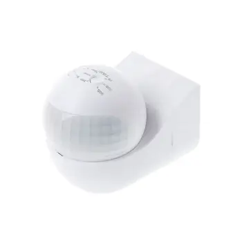 

Infrared Motion Sensor Waterproof PIR Automatic Detector 220V 30m Rotating Outdoor Light Timer