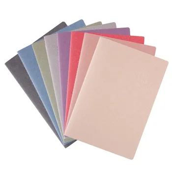 

Ourstorybegins/ba li xiang Notepad Soft Copy Retro Simple Business Line Blank Inner Pages Laptop Stationery