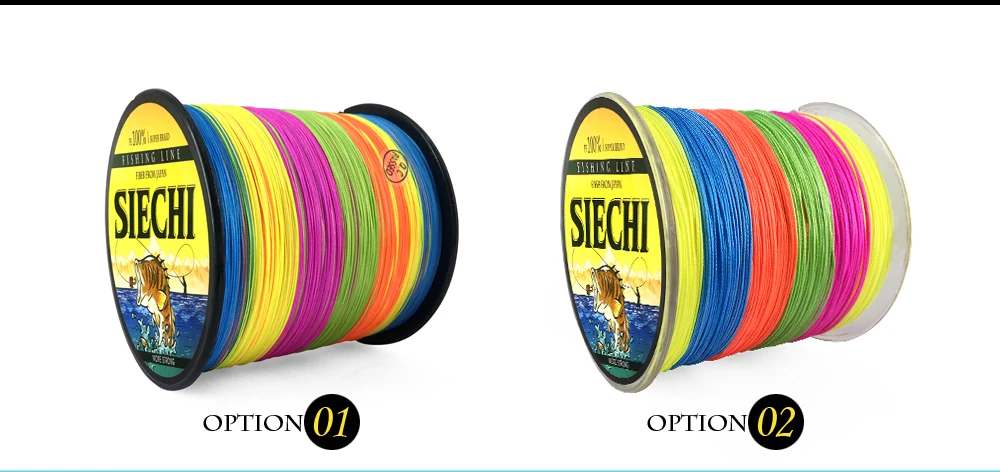 NEW Fishing Line 8 Strands 4 Strands PE Braided 500 Meters Multifilament Fishing Line Rope peche carpe Wire 20-88lb