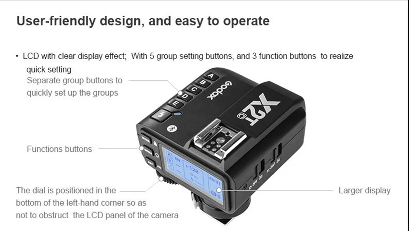 Godox X2T-C X2T-N X2T-S X2T-F X2T-O X2T-P ttl беспроводной триггерный передатчик вспышки для цифровой зеркальной камеры Canon Nikon sony Камера Bluetooth HSS