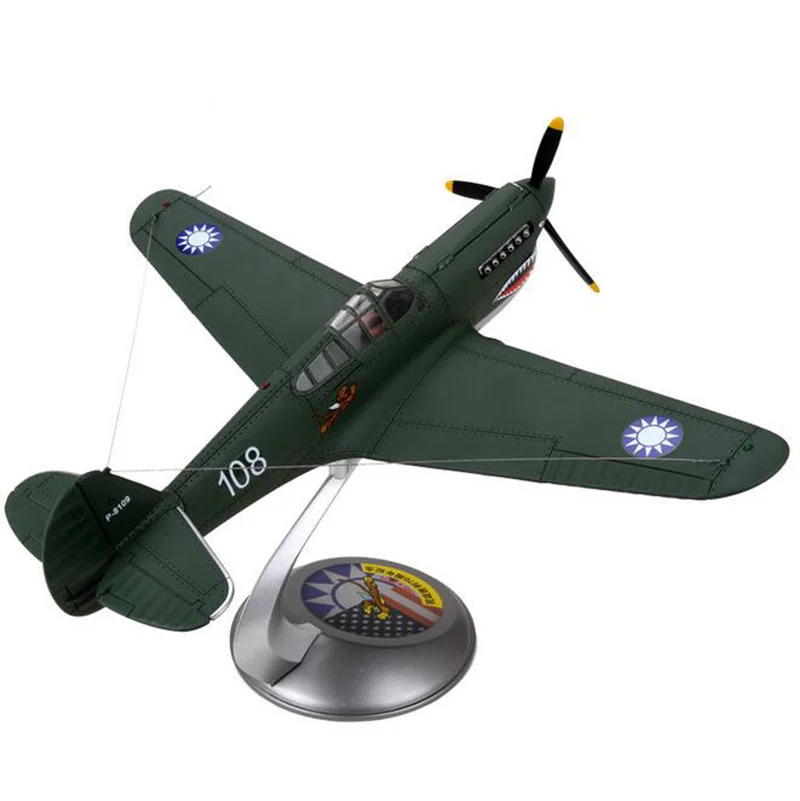 Американский 1/32 масштаб Второй мировой войны военно-морской армии США P-40 летающий тигр литой под давлением сплав модель самолета взрослые игрушки дисплей военный самолет коллекционные