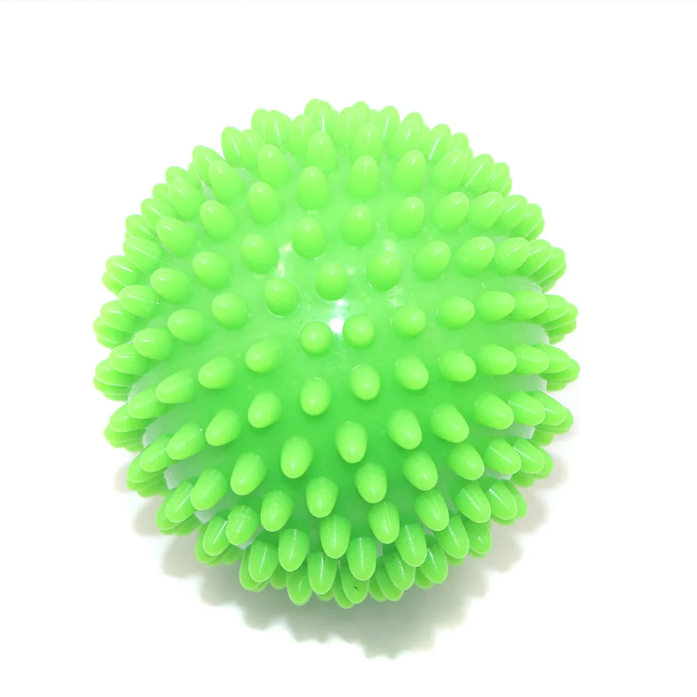 green 9cm Массажный мяч ролик ПВХ снятие стресса для тела Йога Фитнес Пилатес мышцы ног SD669 - Цвет: green 9cm