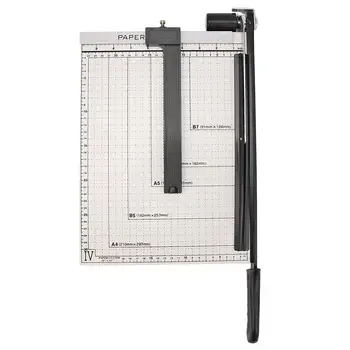 

Portable A4/A5/B5 Paper Cutter Precision Cutting Tool Standard Dimension Guide for Adjustable Cutting Accuracy and Locking