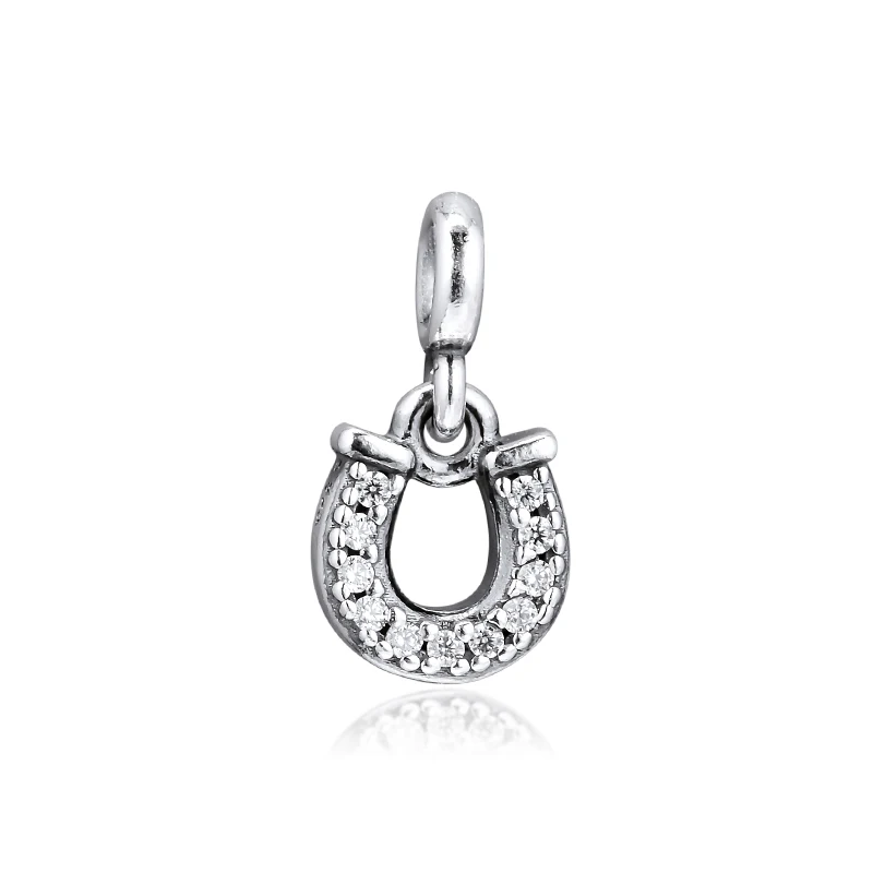 CKK My Lucky Horseshoe Charms 925 Подходит для Pandora Me браслеты Стерлинговое Серебро Шарм бусины для бусина для изготовления украшений kralen