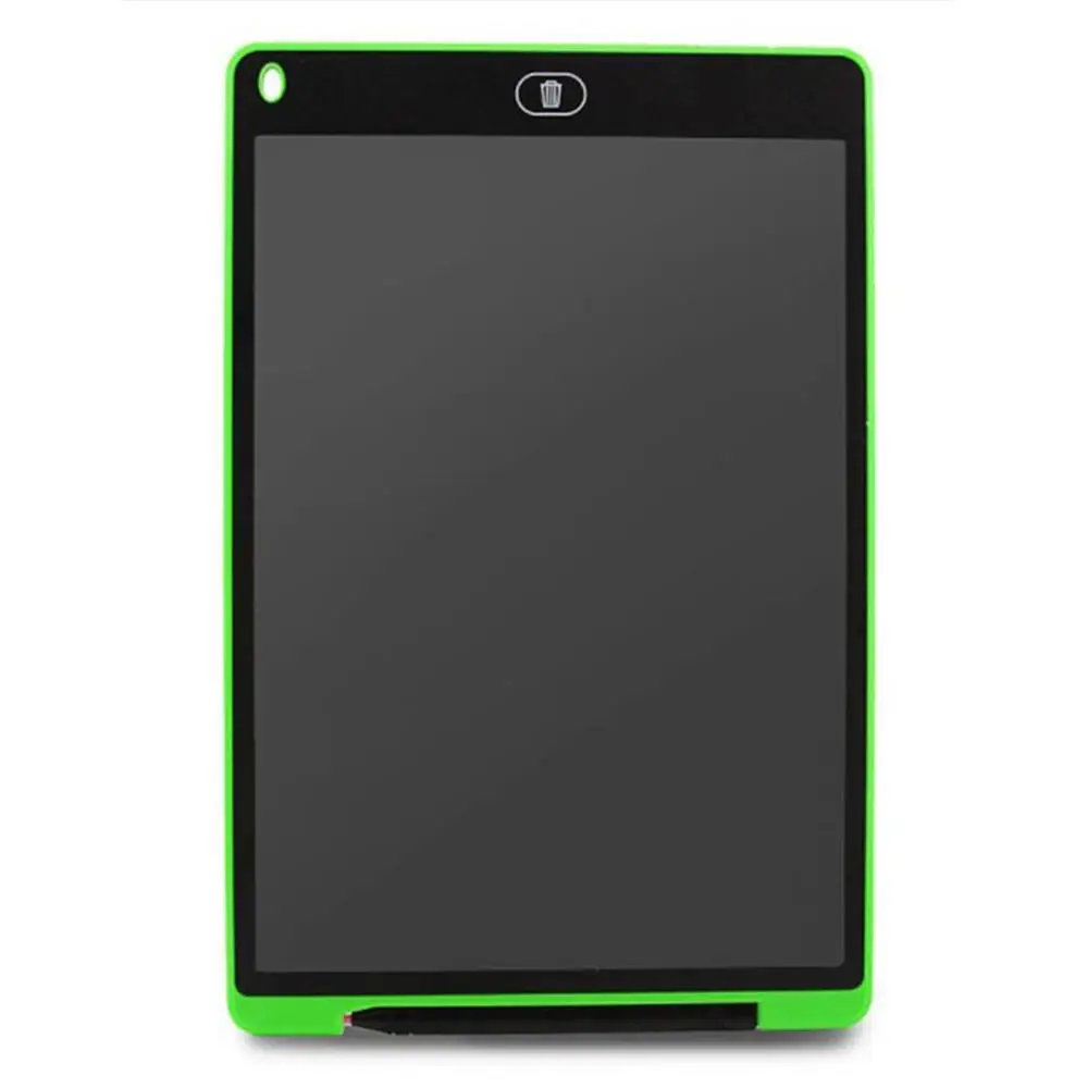 green 12 дюймов планшетный компьютер светодиодная подсветка энергии маленькая дощатая доска ЖК-дисплей письменная доска почерк детская доска для рисования - Цвет: green
