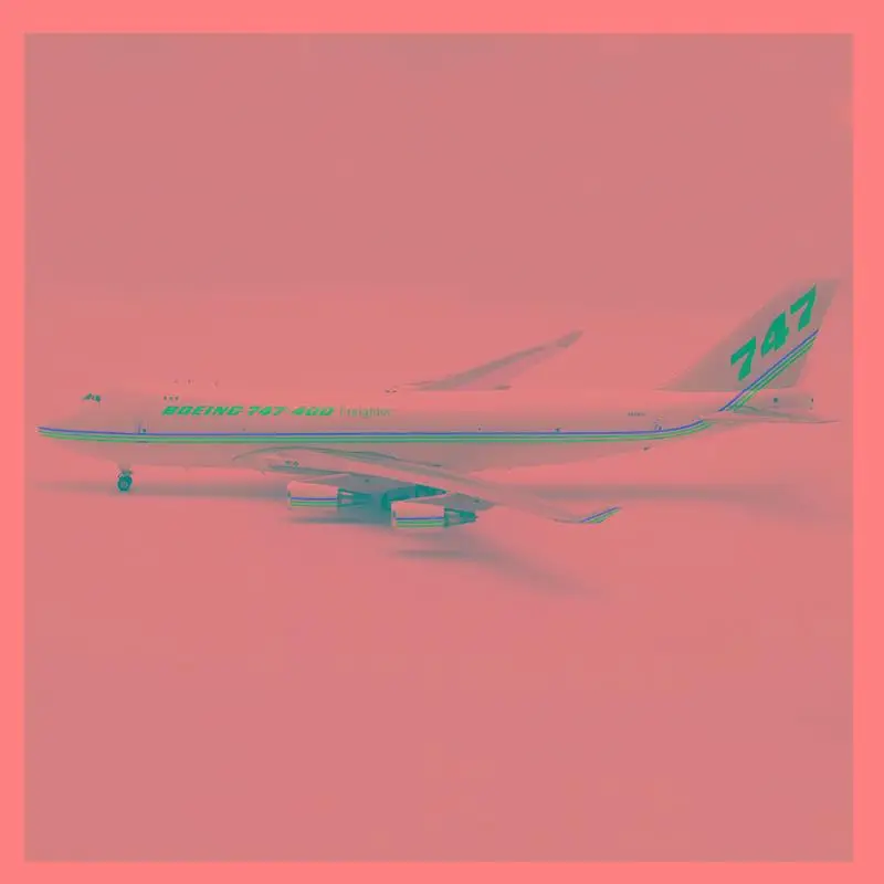 Inflight BOEING 747-400 грузовое судно N6005C 1/200 литье под давлением модель самолета