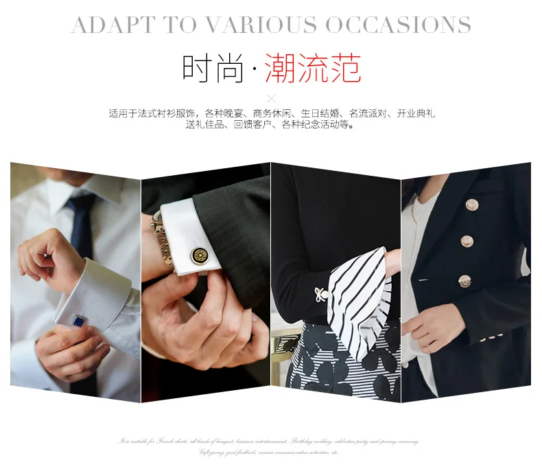 Hot Sales Square Steampunk Gear Cufflinks For Mens Lepton Watch Mechanism Gear Cufflinks Fashion Men Groom wedding cufflink