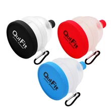 QuiFit 2 слоя порошок контейнер с пряжкой сыворотки протеина хранения многофункциональный 2 в 1 коробка пиллбокс для Шейкер бутылки BPA бесплатно