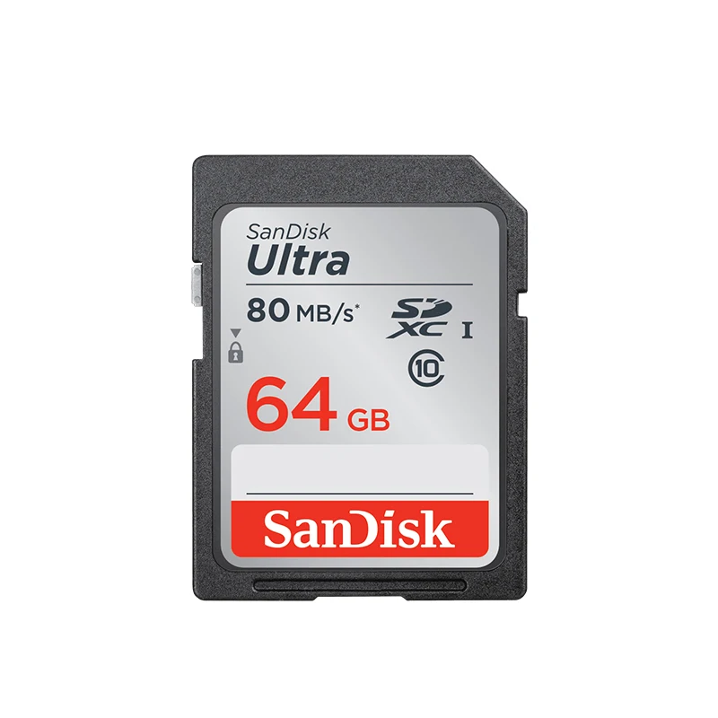 64 ГБ Разъем для SD карты со шлейфом карты памяти Micro SD карты скорость чтения 80 м/с 16 ГБ 32 ГБ 64 ГБ 128 ГБ для камеры 10 лет гарантии - Емкость: 64 ГБ