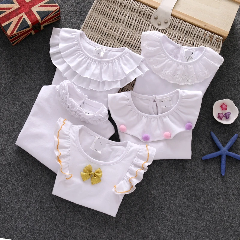 

Baby Girls Blouse Spring Autumn Kids Shirt toddler long seelve blouses children clothes Girl tops infant 70~130