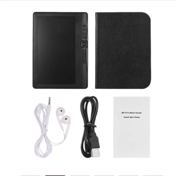 

7 Inch Ebook Reader E-Ink LCD Color Sn Smart with HD Resolution Digital E-Book Video MP3 Music Player Supports TF Card